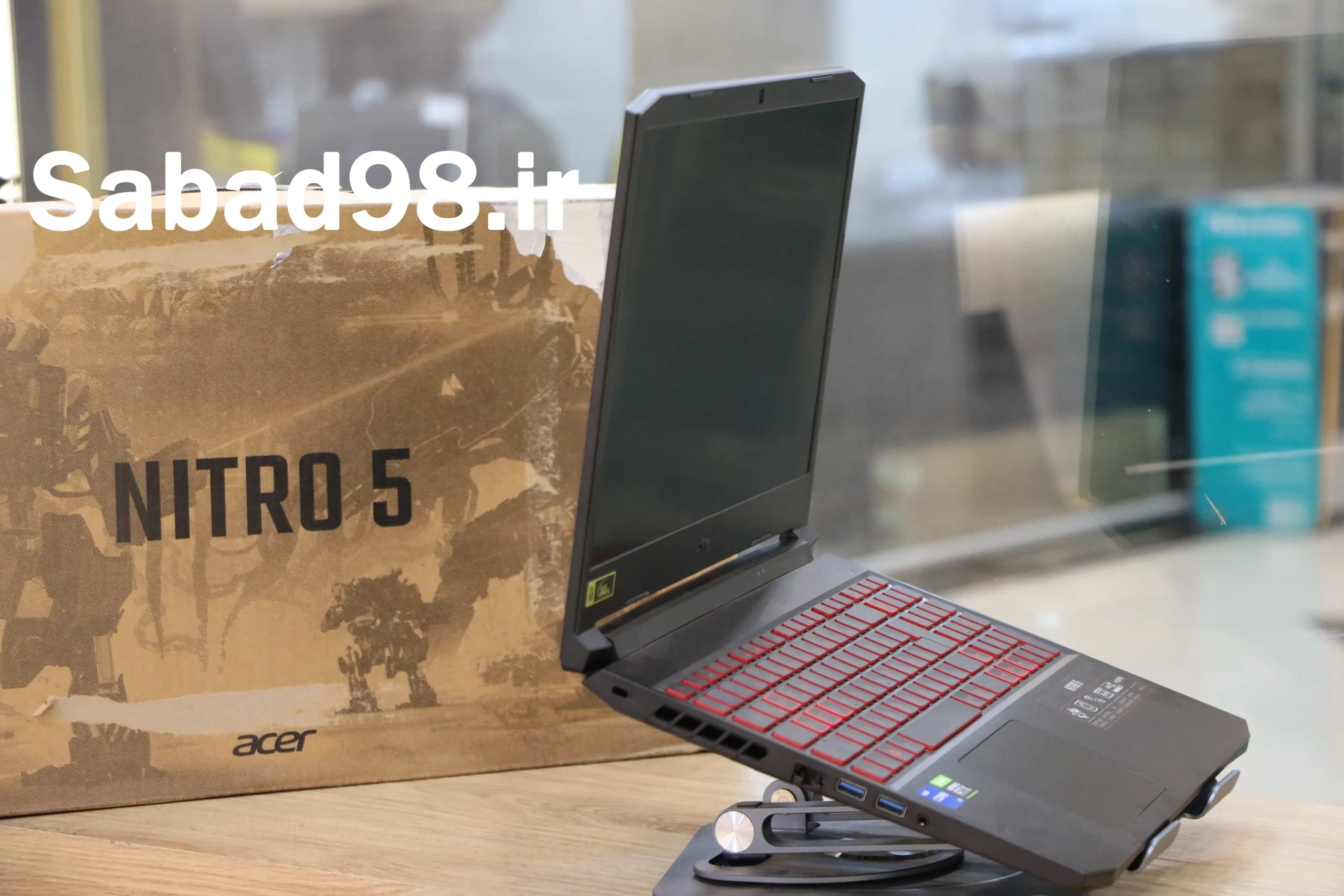 لپ تاپ Acer Nitro 5 Gaming 15 i5 11400H | 16GB | SSD 512GB | RTX 3060 6GB | 15.6 inch FHD IPS 144Hz — تصویر ۸