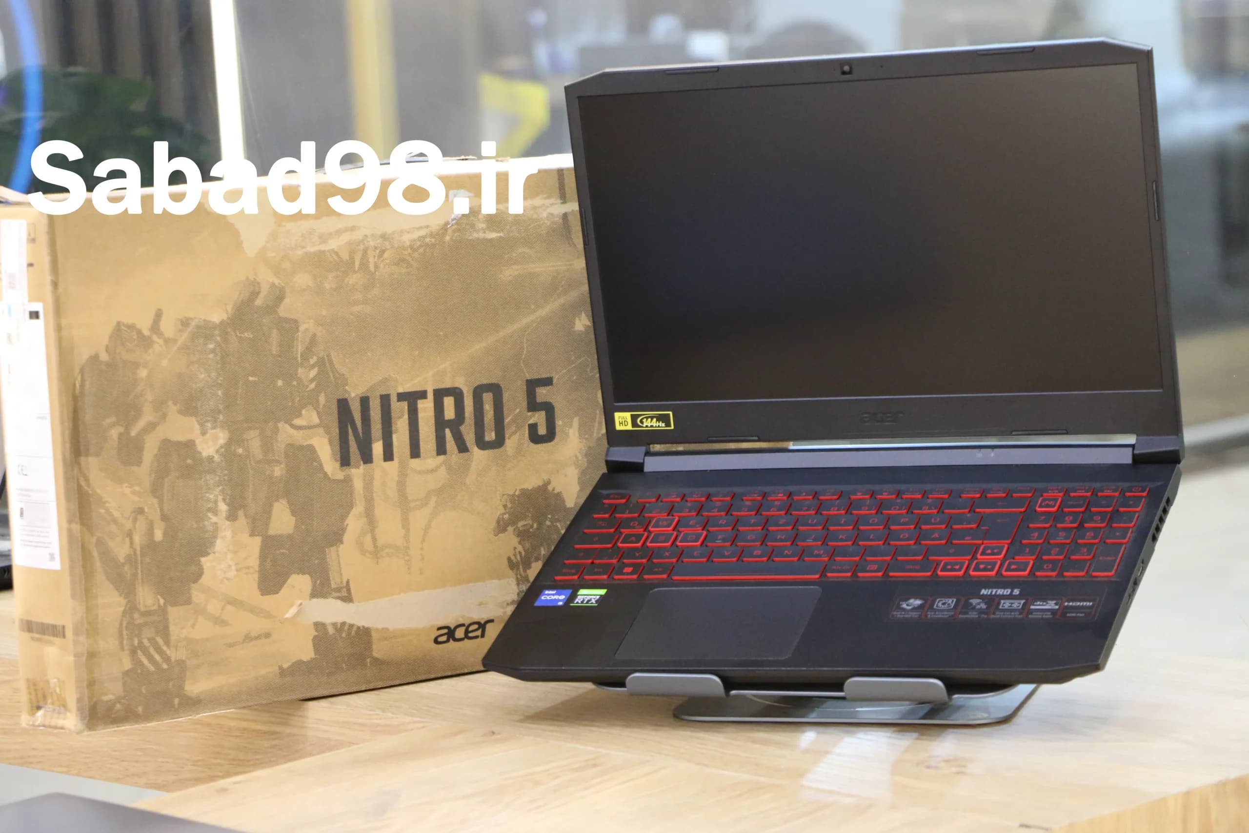 لپ تاپ Acer Nitro 5 Gaming 15 i5 11400H | 16GB | SSD 512GB | RTX 3060 6GB | 15.6 inch FHD IPS 144Hz