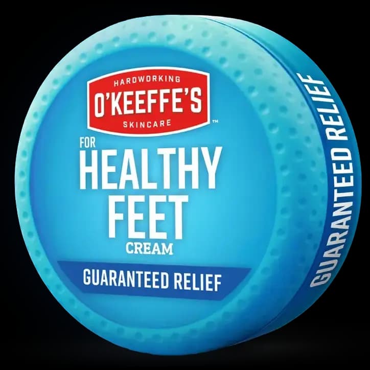 کرم آبرسان و ترمیم‌کننده ترک پای اوکیف درمان خشکی شدید 76 گرم O’Keeffe’s Healthy Feet Foot Cream Original Jar