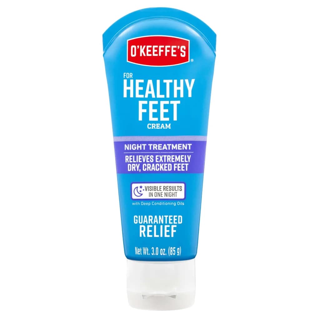 کرم شب ترمیم‌کننده ترک پای اوکیف آبرسان عمیق شبانه ۸۵ گرم O’Keeffe’s Healthy Feet Night Treatment — تصویر ۷