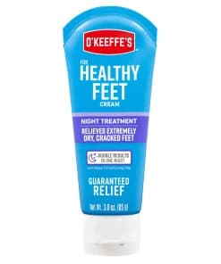 کرم شب ترمیم‌کننده ترک پای اوکیف آبرسان عمیق شبانه ۸۵ گرم O’Keeffe’s Healthy Feet Night Treatment — تصویر ۸