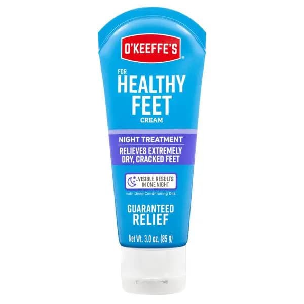 کرم شب ترمیم‌کننده ترک پای اوکیف آبرسان عمیق شبانه ۸۵ گرم O’Keeffe’s Healthy Feet Night Treatment — تصویر ۶