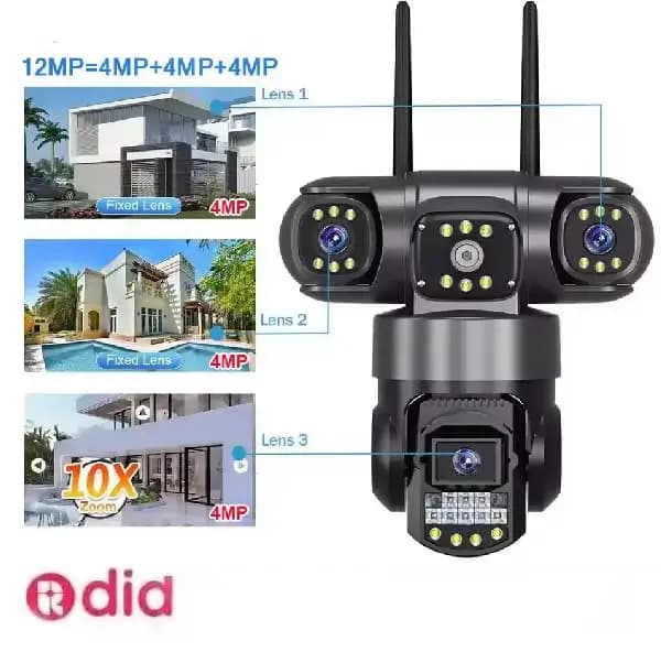 دوربین سیمکارت خور چرخشی سه لنز قابل تنظیم ۱۲ مگاپیکسل مدل S382-V — تصویر ۷