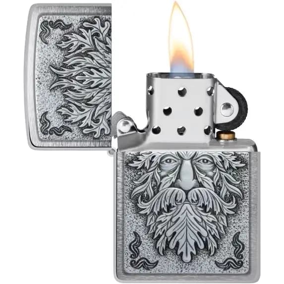 فندک زیپو طرح مرد سبز Zippo 48906 Green Man Irish — تصویر ۷