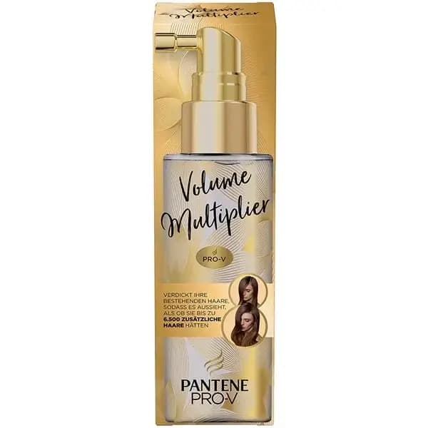 اسپری حجم دهنده و ضخیم کننده ریشه مو پنتن پرپشت کننده فوری حاوی کافئین ۱۰۰ میل Pantene Volume Multiplier — تصویر ۳