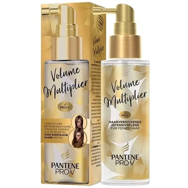 اسپری حجم دهنده و ضخیم کننده ریشه مو پنتن پرپشت کننده فوری حاوی کافئین ۱۰۰ میل Pantene Volume Multiplier