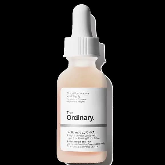 سرم لاکتیک اسید 10% + هیالورونیک اسید اوردینری لایه بردار قوی پوست خشک 30 میل The Ordinary Lactic Acid 10% + HA