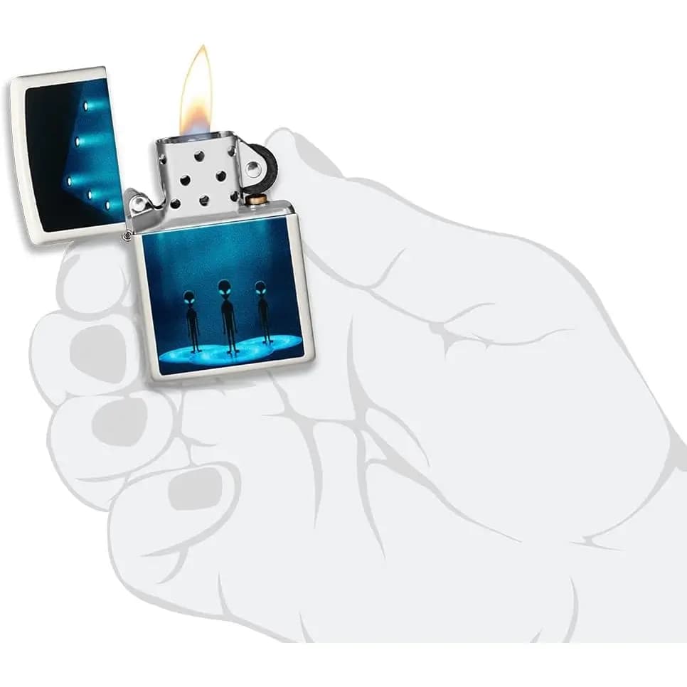 فندک زیپو شب تاب Zippo 49487 Aliens — تصویر ۶
