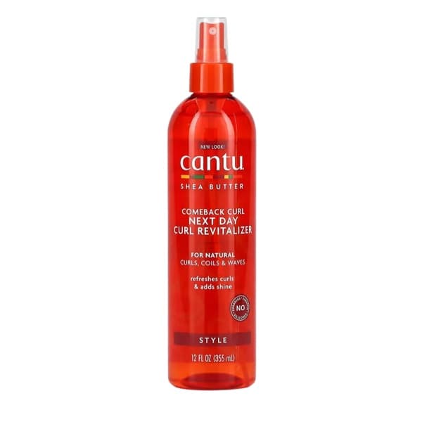 اسپری احیا کننده موی فر کانتو 355 میل Cantu Shea Butter Comeback Curl Revitalizer Spray — تصویر ۸