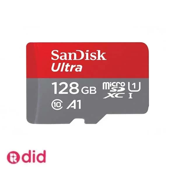 کارت حافظه microSDXC سن دیسک کلاس 10 استاندارد UHS-I U1 سرعت 100MBps ظرفیت 128 گیگابایت