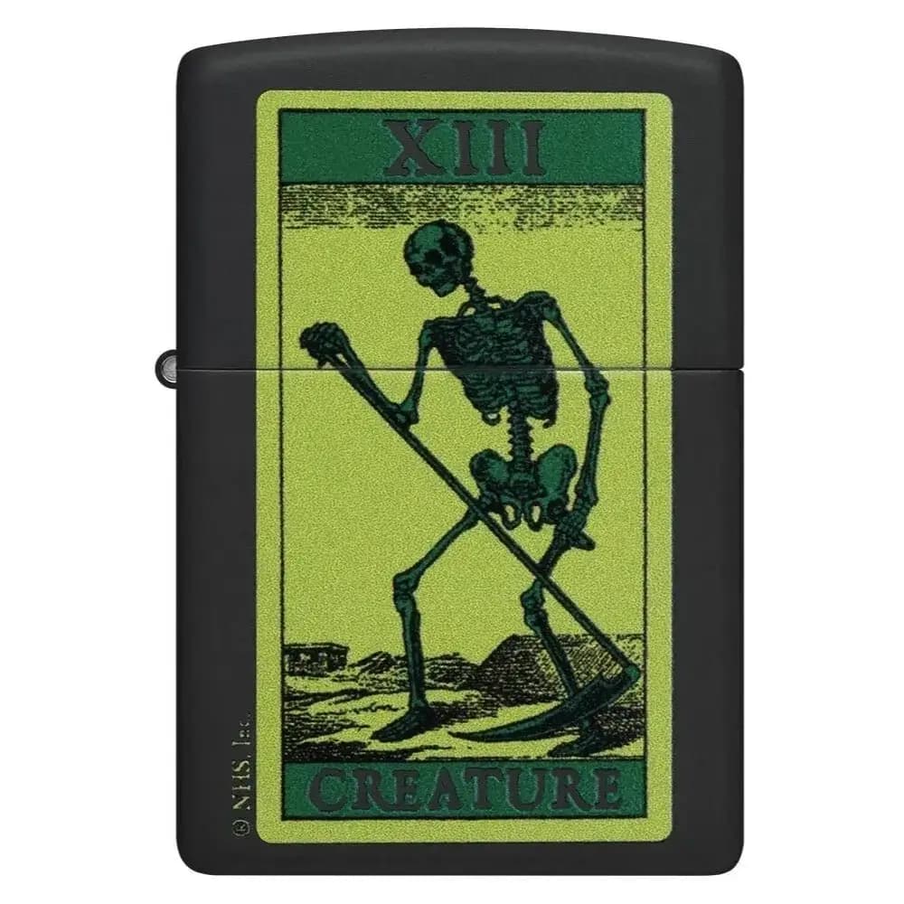 فندک زیپو Zippo 48416 DEATH TAROT CARD SKELETON — تصویر ۵