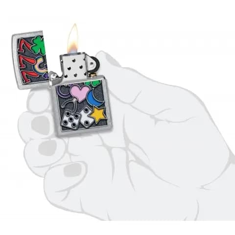 فندک زیپو Zippo 48682 All Luck Design — تصویر ۶
