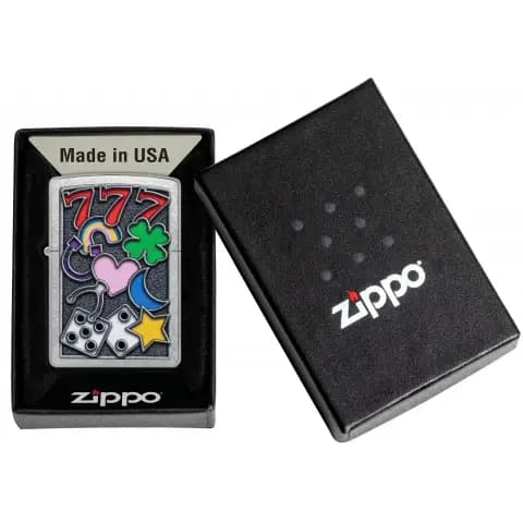 فندک زیپو Zippo 48682 All Luck Design — تصویر ۷