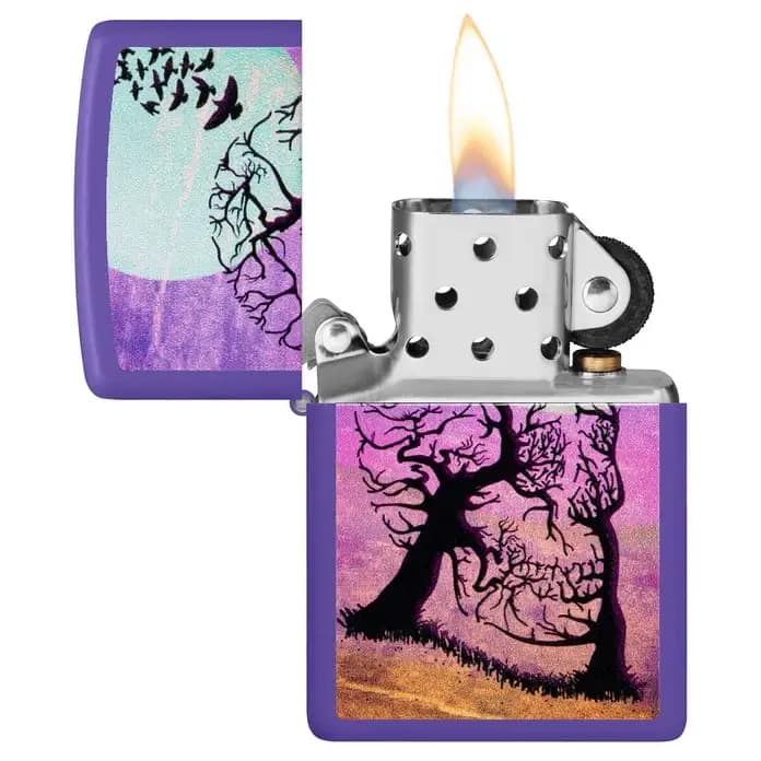 فندک زیپو Zippo 48638 Skull Tree Design — تصویر ۳