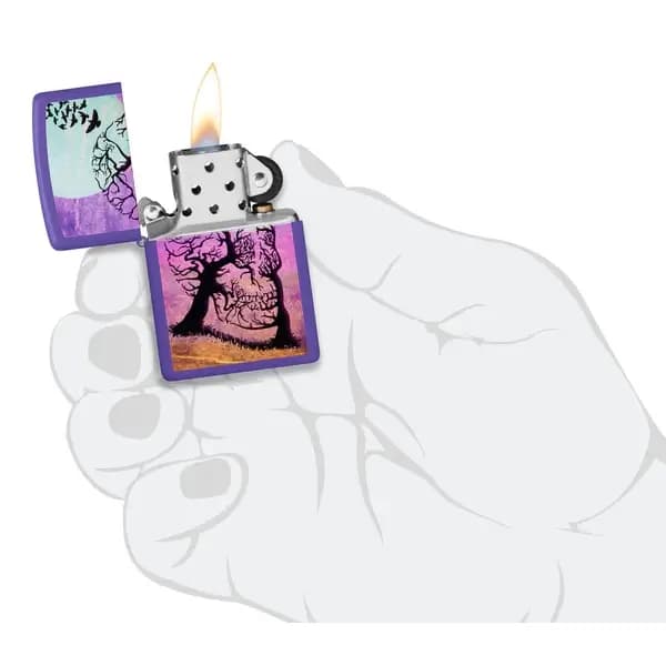 فندک زیپو Zippo 48638 Skull Tree Design — تصویر ۵