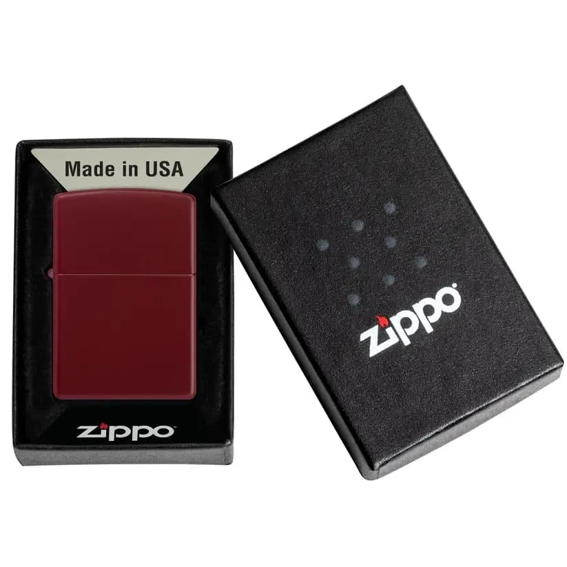 فندک زیپو Zippo 46021 Classic Merlot — تصویر ۹