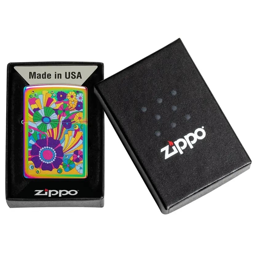 فندک زیپو Zippo 48997 Vintage Flowers Design — تصویر ۶
