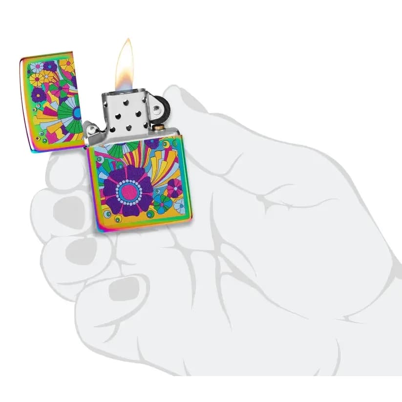 فندک زیپو Zippo 48997 Vintage Flowers Design — تصویر ۱۲