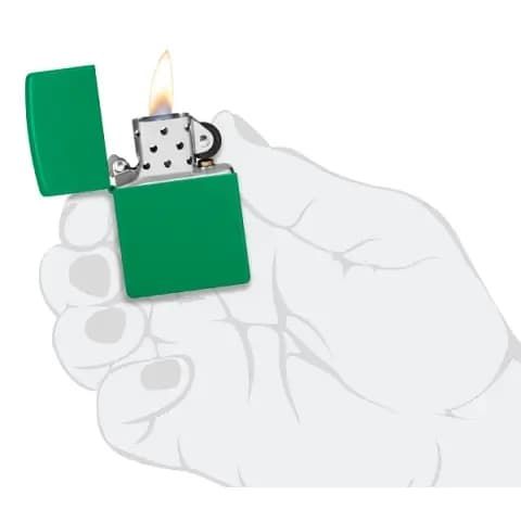 فندک زیپو Zippo 48629 Regular Golf Green Matte — تصویر ۶