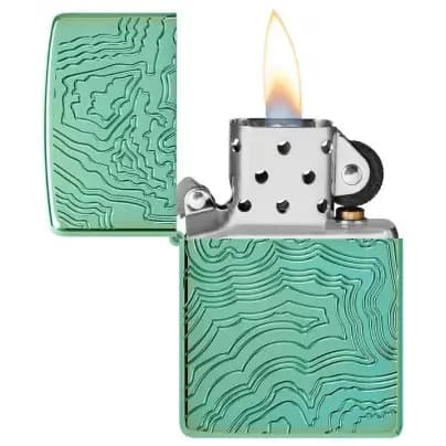 فندک زیپو آرمورکیس Zippo Map Design 48917 — تصویر ۳
