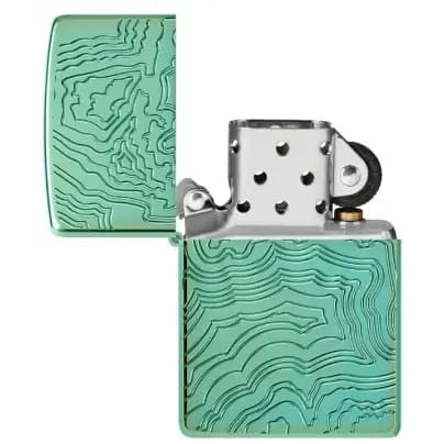 فندک زیپو آرمورکیس Zippo Map Design 48917 — تصویر ۴