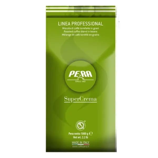 دانه قهوه پرا سوپر کرما (پرا سبز) ۱۰۰٪ روبوستا 1 کیلوگرم Pera Super Crema