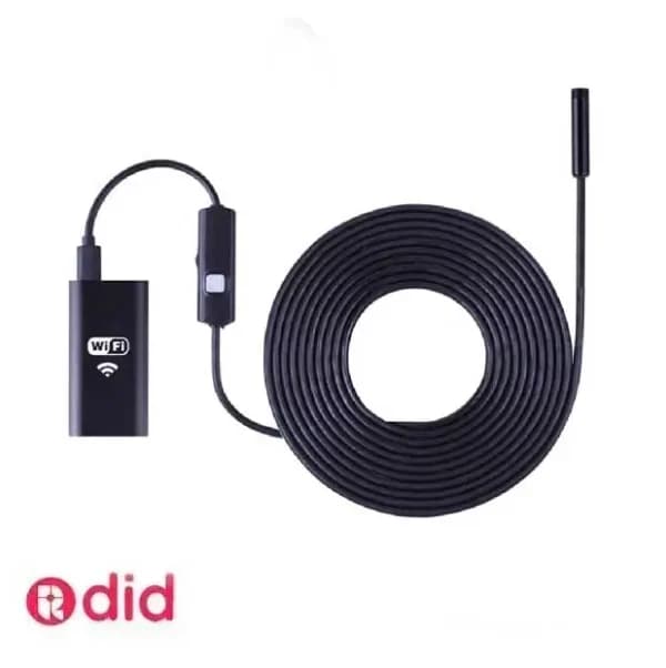 دوربین شلنگی wifi دو مگاپیکسل لنز 8mm کابل 3.5 متر ارتباط USB