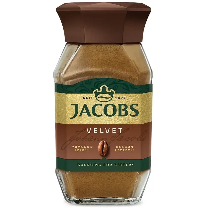 قهوه فوری جاکوبز ولوت با طعم ملایم 100 گرم Jacobs Velvet — تصویر ۲