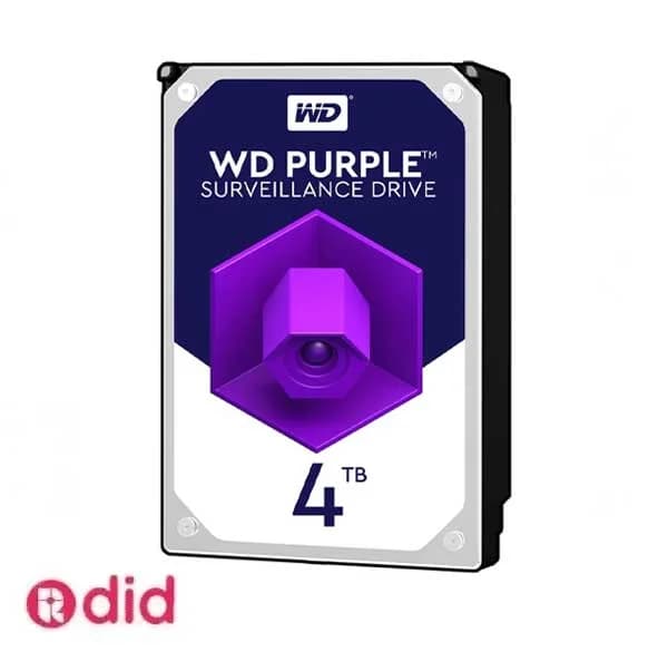 هارد 4 ترابایت دوربین مداربسته | وسترن بنفش 4TB شرکتی