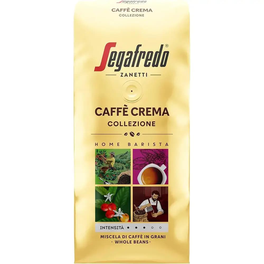 دانه قهوه سگافردو کافه کرما کلکسیون ۱ کیلوگرم Segafredo Caffe Crema collezione
