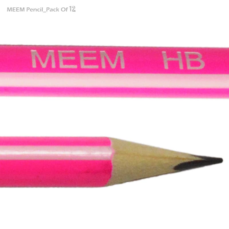مداد سیاه پاک کن دار MEEM بسته 12 عددی — تصویر ۷