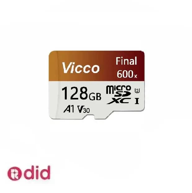 رم 128 گیگ ویکو کلاس ۱۰ UHS-I U3 سرعت ۱۰۰MBps — تصویر ۴