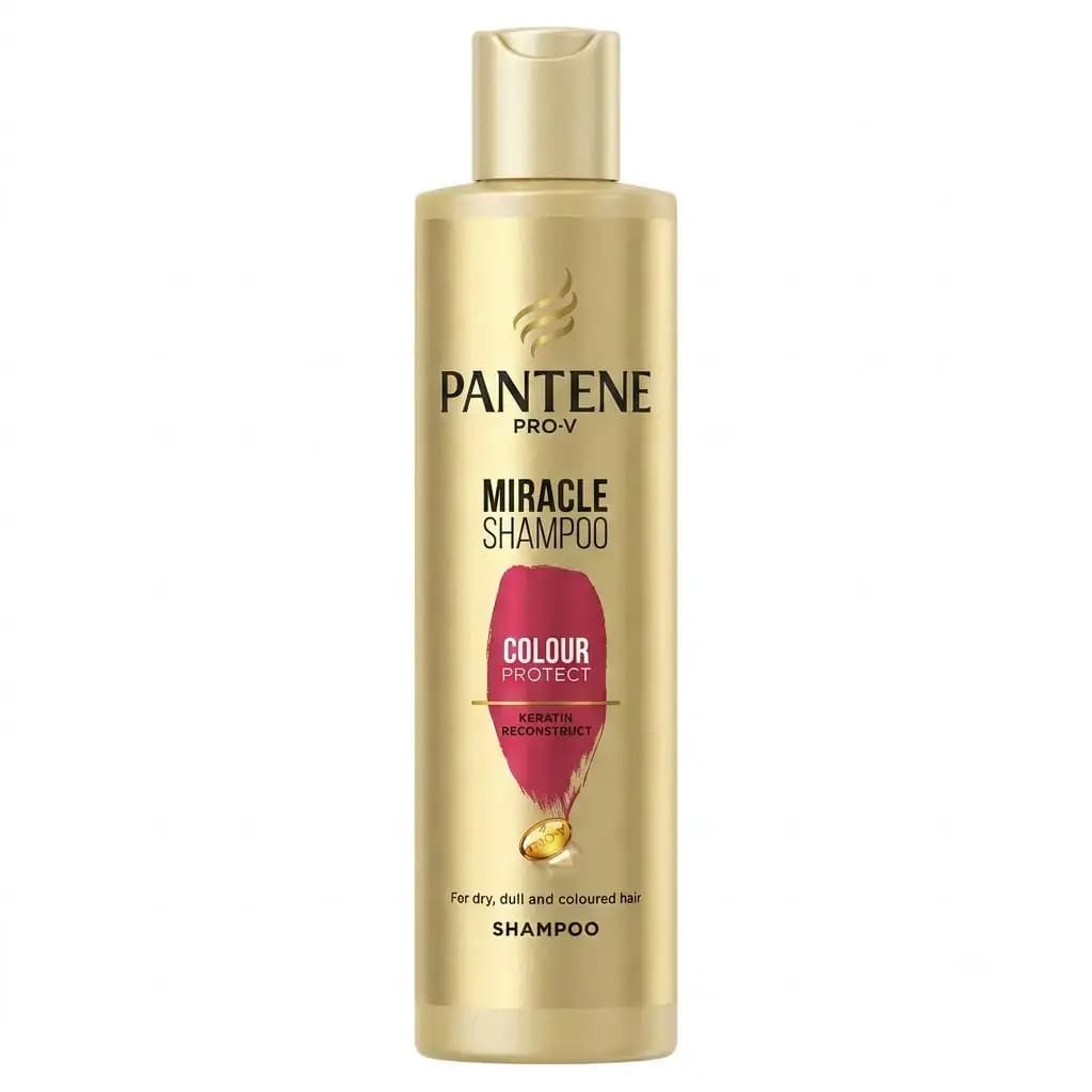 شامپو پنتن پرو-وی محافظ رنگ مو و کراتین‌ساز ۲۵۰ میل Pantene Pro-V Miracle Colour Protect Shampoo