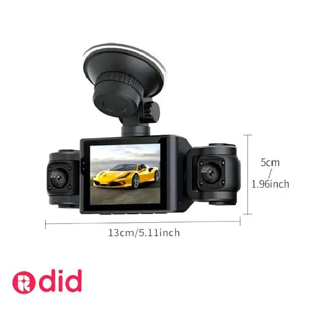 دوربین خودرو مانیتور دار رم خور چهار لنز M800 — تصویر ۱۱