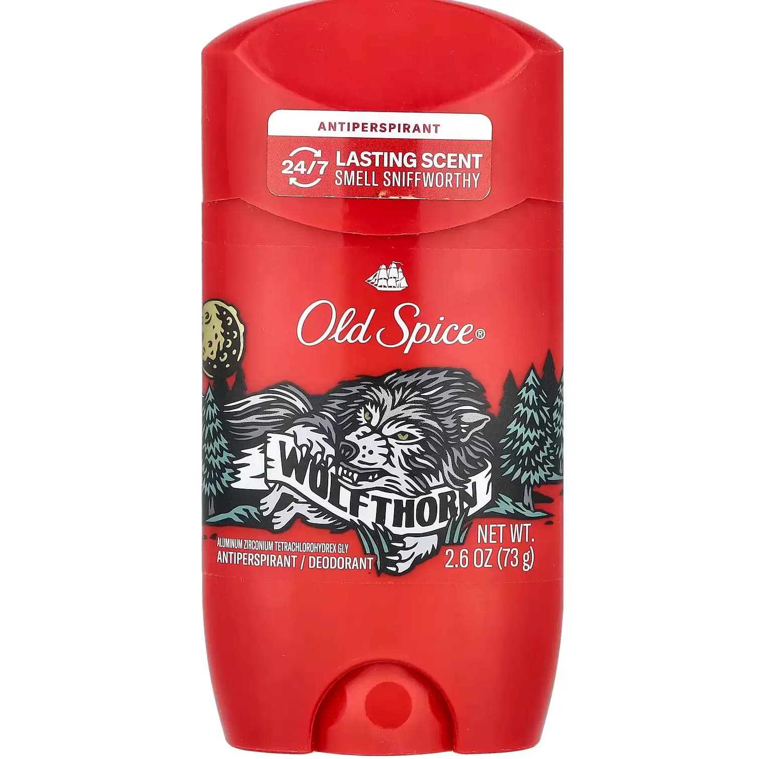 مام صابونی ضد تعریق الد اسپایس مدل ولف تورن (گرگ) ۷۳ گرم Old Spice Wolfthorn — تصویر ۳