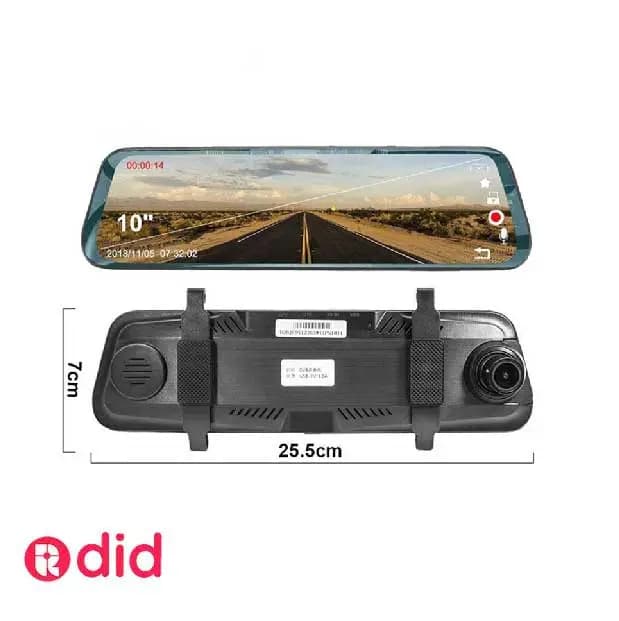 دوربین خودرو آینه ای لمسی ، مانیتوردار DR120 — تصویر ۱۱
