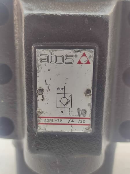 چک والو پیلوت دار بلوکی آتوس AGRL-NG32. Check valves. Piloted 1-1/4 — تصویر ۹