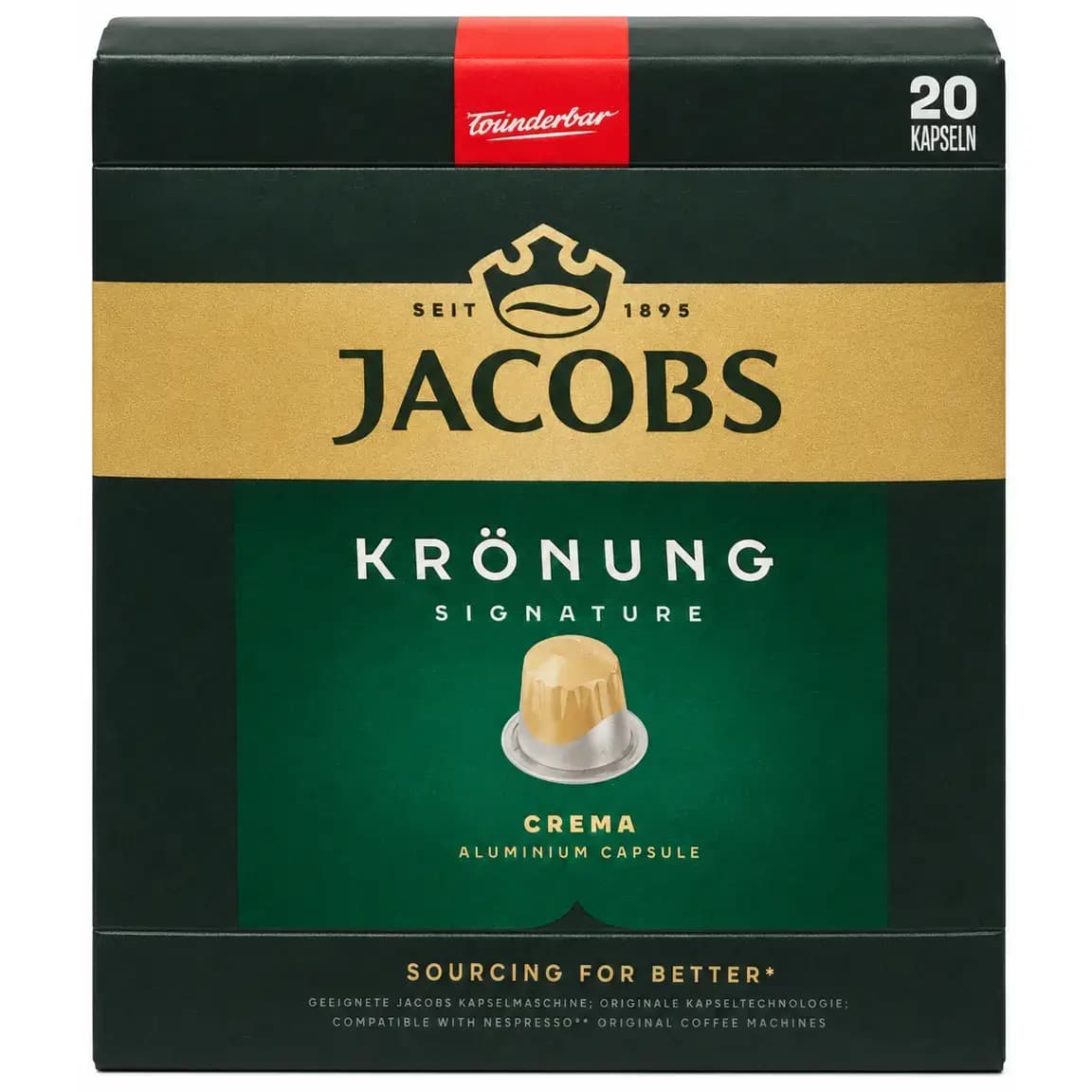 کپسول قهوه جاکوبز کرونونگ سیگنیچر ۲۰ عددی Jacobs Kronung Signature