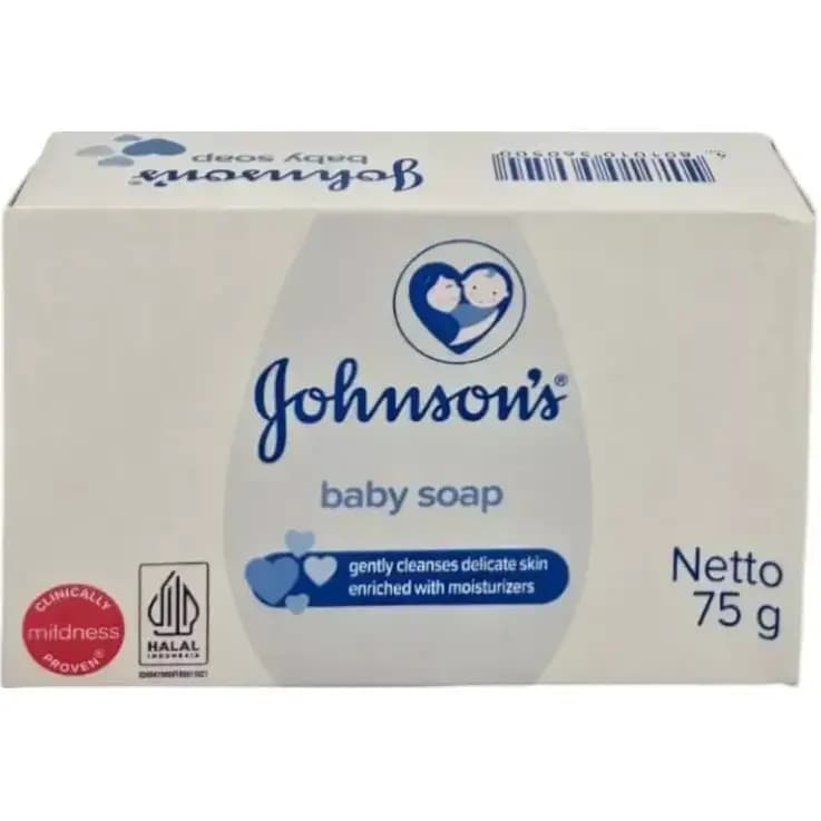 صابون بچه جانسون اصل حاوی عصاره جو دوسر ۷۵ گرمی Johnsons Baby Soap
