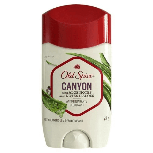 استیک ضد تعریق و دئودورانت اولد اسپایس آلوئه‌ورا ۷۳ گرم Old Spice canyon with notes of aloe — تصویر ۴