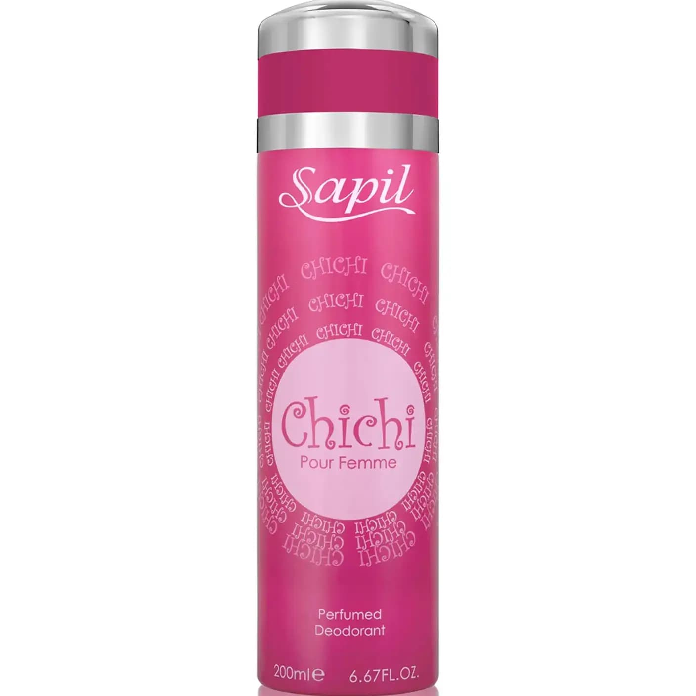 اسپری خوشبوکننده بدن زنانه ساپیل چی چی صورتی 200 میل Chichi Pour Femme by Sapil for Women — تصویر ۲