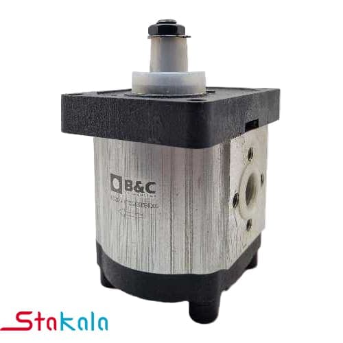 پمپ هیدرولیک دنده‌ای گروه 2 برند B&C | دبی 6، 9، 12، 16، 20، 22، 27، 37،30و 45 لیتر در دقیقه سری L