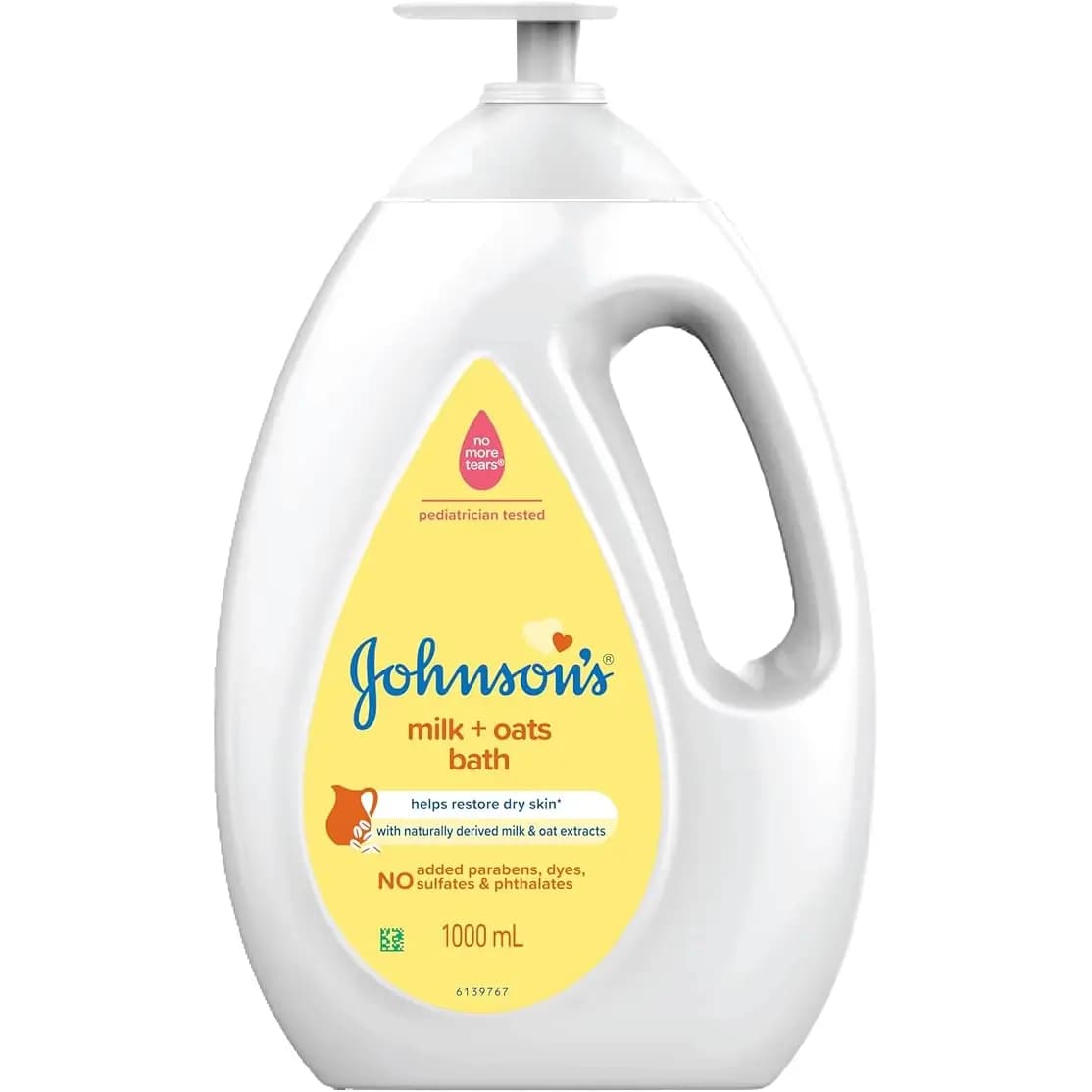 شامپو بدن کودک جانسون با عصاره شیر و جو دوسر 1لیتری Johnson’s Baby Bath With Milk and Oats