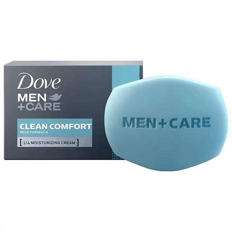 پن شستشوی صورت و بدن داو مردانه مدل Clean Comfort وزن ۱۰۶ گرم Dove Men+Care Body and Face Bar Clean Comfort