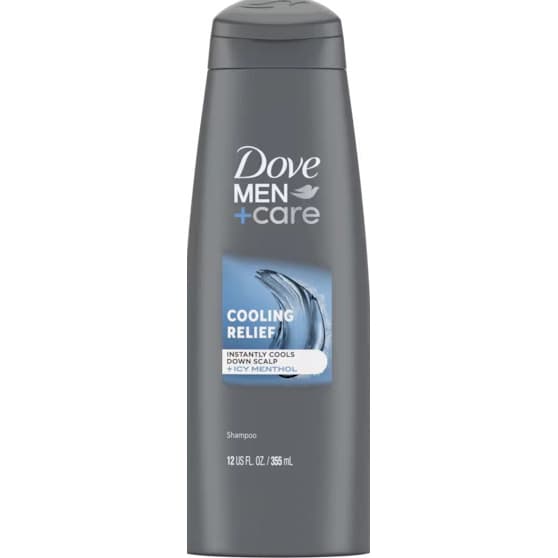 شامپو مو تقویت کننده و خنک کننده داو مردانه حاوی کافئین و منتول ۶۰۳ میلی‌لیتر Dove Men+Care Cooling Relief Shampoo — تصویر ۲
