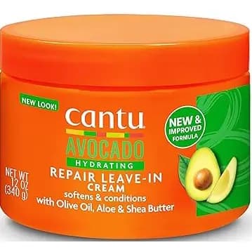 کرم موی کانتو آبرسان و ترمیم‌کننده با عصاره آووکادو 340 گرم Cantu Avocado Care Cream Hydrating Repair Leave