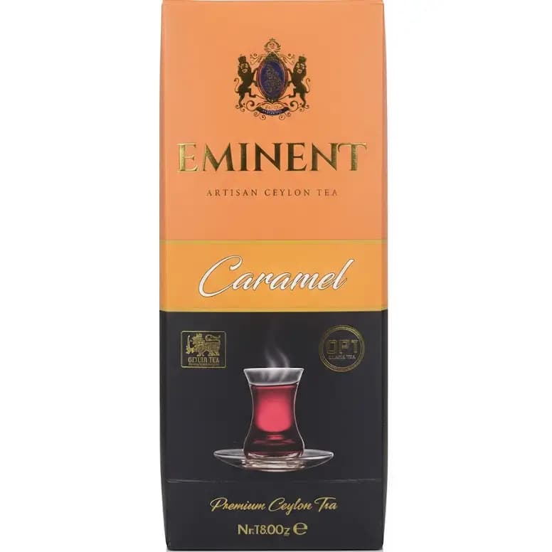 چای سیاه کاراملی امیننت ۵۰۰ گرمی اصل سیلان Eminent Artisan Ceylon Tea – Caramel (OP1 Grade)