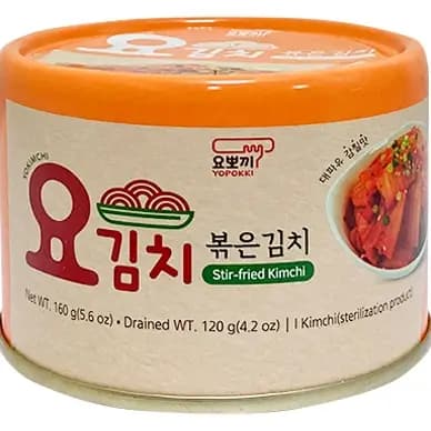کنسرو کیمچی سرخ شده یوکیمچی 160 گرم Yokimchi Stir-fried Kimchi Can