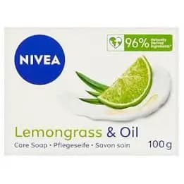 صابون نیوآ لیمون گراس رایحه خنک علف لیمو و مرواریدهای روغن 100گرم Nivea Lemongrass and Oil