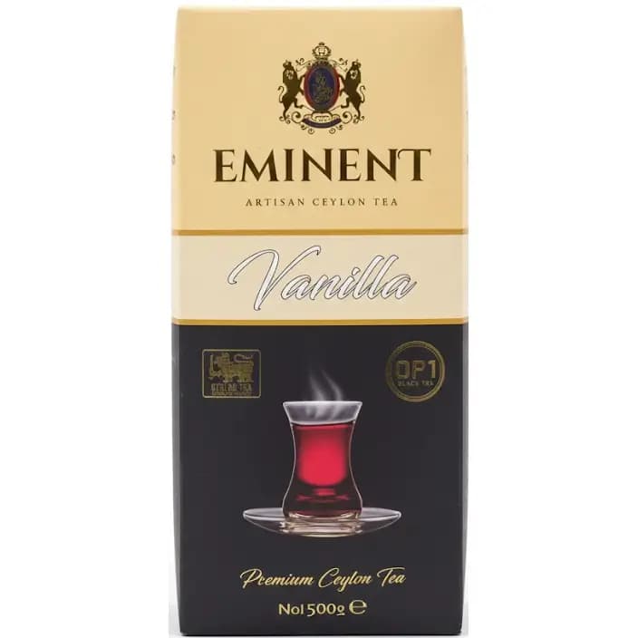 چای سیاه وانیلی امیننت 500 گرم Eminent artisan ceylon tea vanilla